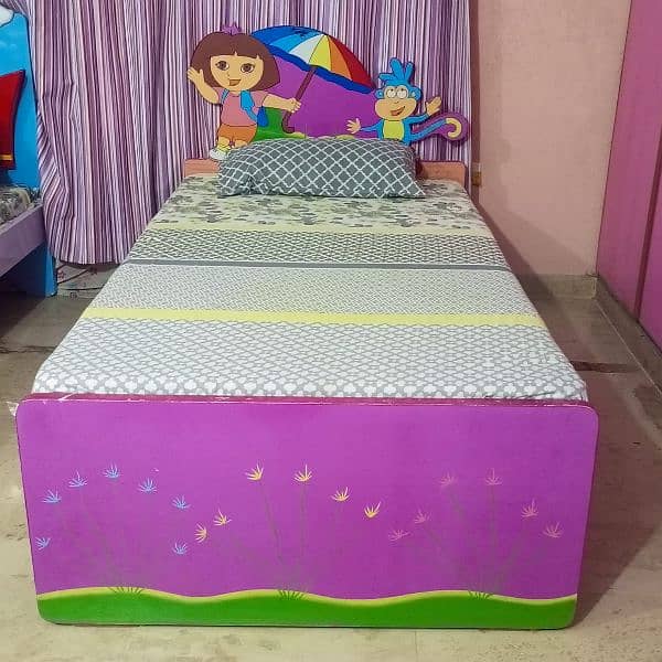 Dora theme girl bed for sale 1