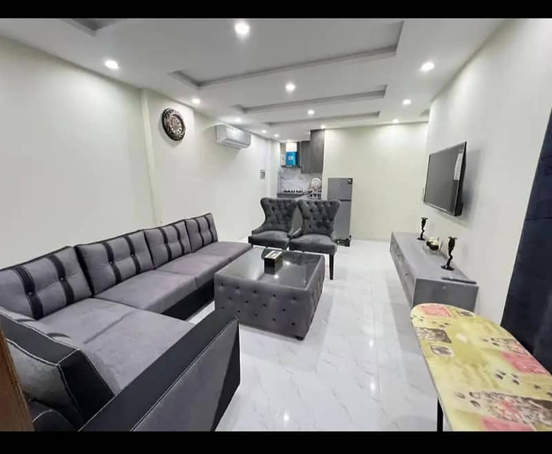 1 Bed Furnished Apartment Available For Rent In Sector E Bahria Town Lahore 0