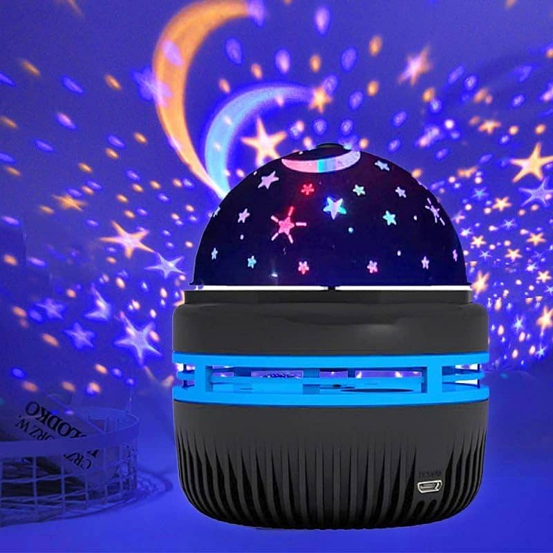 Galaxy Star Light Projector Lamps with Remote, USB,Bluetooth Speaker, 4