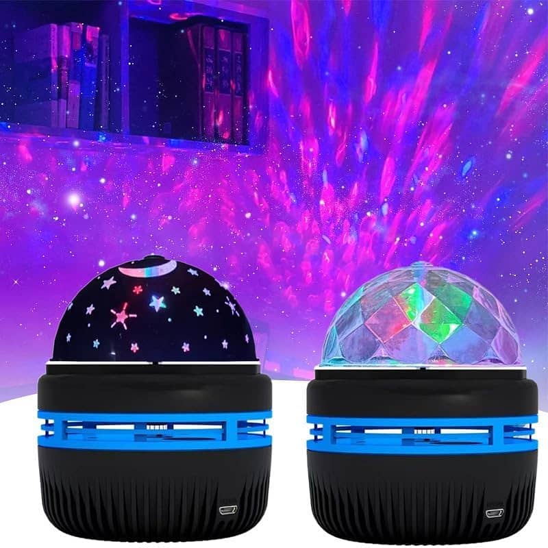 Galaxy Star Light Projector Lamps with Remote, USB,Bluetooth Speaker, 19