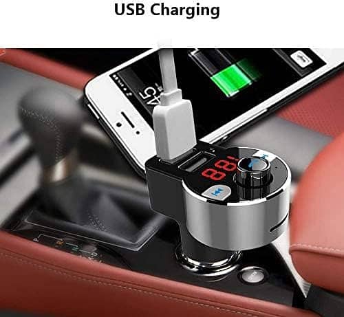 Digital Display 100w Car Charger 6 Port USB 4A 2C Fast Charging Car 17