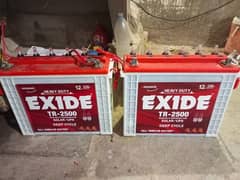 Exude tall tubular battery TR. 2500