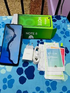 Infinix Note 8 6Gb/128Gb Official Approved With Complete Accessories