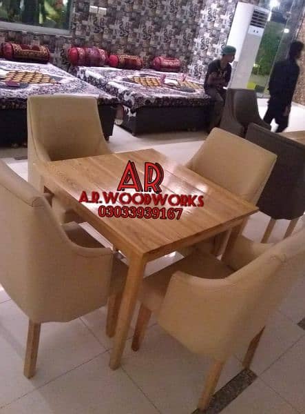 Hotel furniture | Cafe sofa | Restaurant furniture | Dining table 2