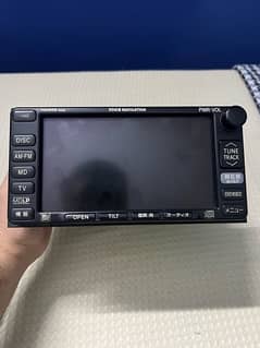 genuine Japanese original Multimedia Screen with Tilt option fo toyota