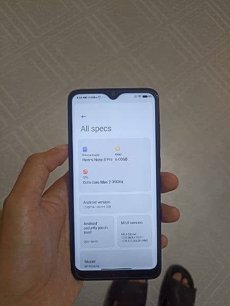 Redmi Note 8 Pro 6GB 128GB PTA Approved 3