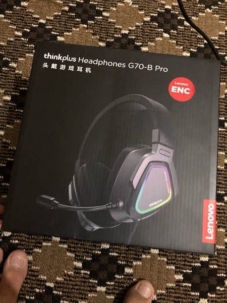 Lenovo G70B pro Wired gaming headphones HIFI/PC Gaming Noise Canceling 2