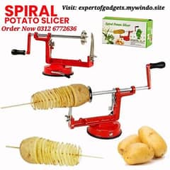 Potato Chips Maker, Manual Spiral Potato Chips Twister | Twist Machine