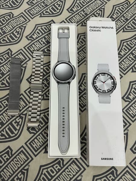 samsung s24 ultra 512 PTA & Samsung watch 6 Classic 3