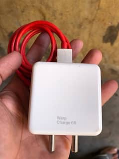 oneplus 65w warp charger 100% original Indian variant