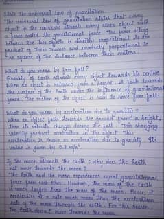 handwriting