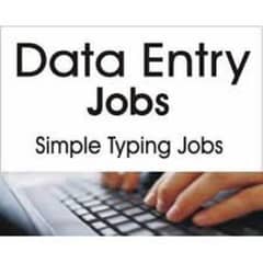 Females and Males Online part time home based data typing job