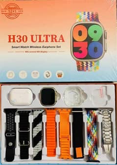 smart watch and earbuds h30ultra