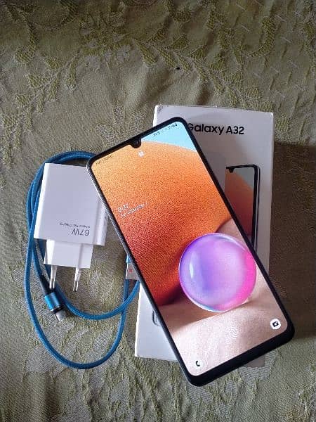 Samsung A32 6GB 128GB        Only WhatsApp 03082676002 0