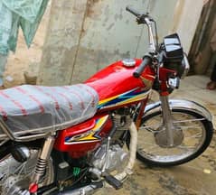 Honda 125 Bike For Sale Model 2019 Call Number 03496944797