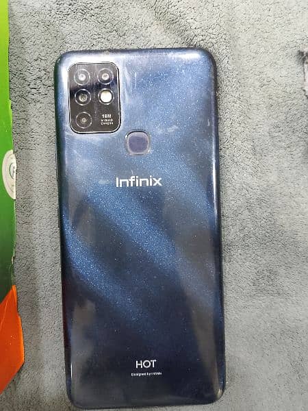 INFINIX HOT 10 6/128 WITH ONLY DABA CONDITION 10/10 2