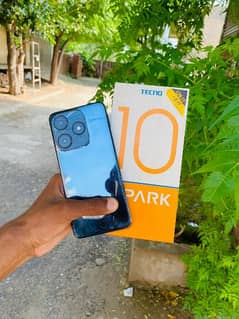 Tecno spark 10 8GB 128GB PTA approved 03095223360 Call