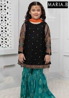 3 Pcs Girl's Unstitched Lawn