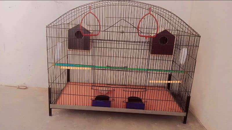 other birds cage 2 breding box and 2 eat box 1