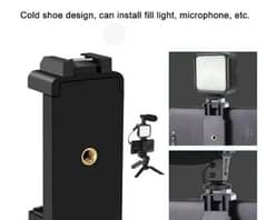 Mobile Vlogging Kit, Video Making kit,  Microphone, Led Light,