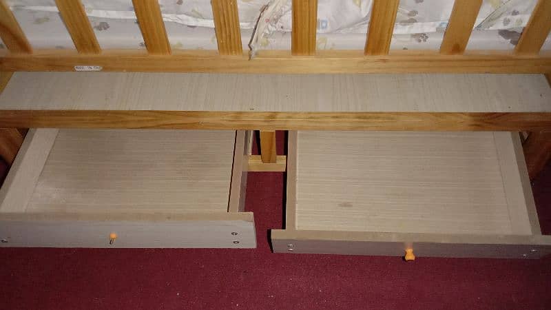 Wooden Baby cot 6