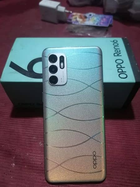 oppo Reno 6. . . . . Ram 8+8. . 128 GB Full fresh set 1