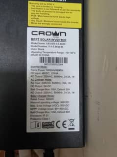 crown xavier 5.6 kw