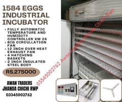 528 eggs to 2112 eggs incubators