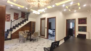 office for rent furnish office 5 marla lower portion for rent in johar town for call center software house