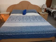 Bed Set with side tables and Dressing Table