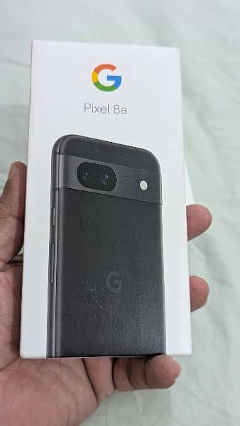 PIXEL 8A 8GB 128GB BRAND NEW SINGLE SIM OFFICIAL PTA APPROVED BOX PACK 12