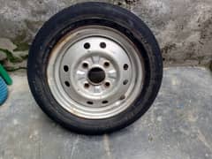 155/65/R13 Bridgestone tyre Rim