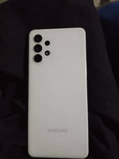 Samsung A32 with box and charger ( 03034186884 ) 10/9.5