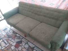 3 seater sitar wooden sofa