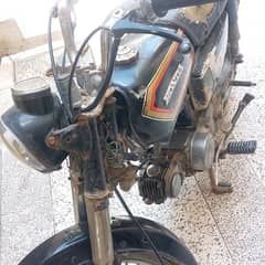 HONDA 70CC  1978 MODLE  03222843716  ENGINE SY NORMAL HY CONDITION