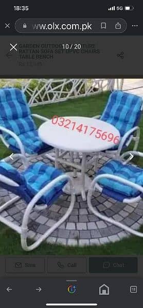 OUTDOOR GARDEN RATTAN UPVC FURNITURE SOFA SET CHAIRS TABLES BENCH 16