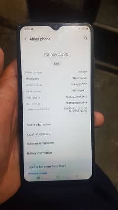 urgent sale samsung A. 02. S