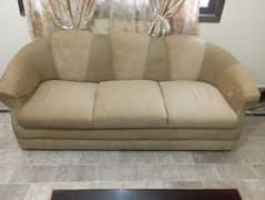 2 Sofa set and dining chairs for sale with Table