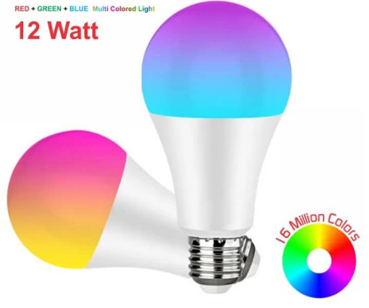 LED light multi bulb seven  colour house decoration Lamps Color 0