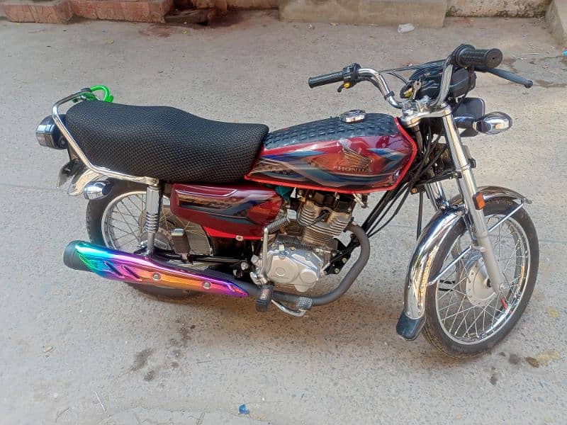 Excellent new condition Honda CG 125 sale 9