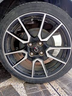 Aqua Gs 17 inch alloy rims 100% japanese