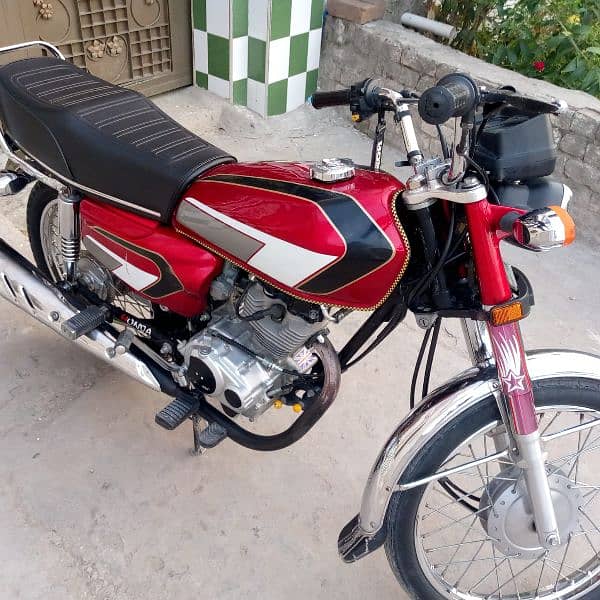 honda Cg 125 ( 2021 ) model isb number 2