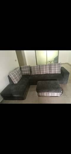 7 seater L shape sofa