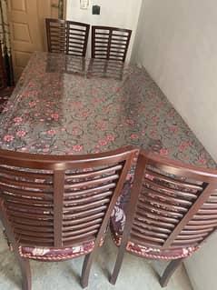 6 seaters dining table