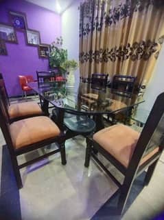 6 Chairs Dining table