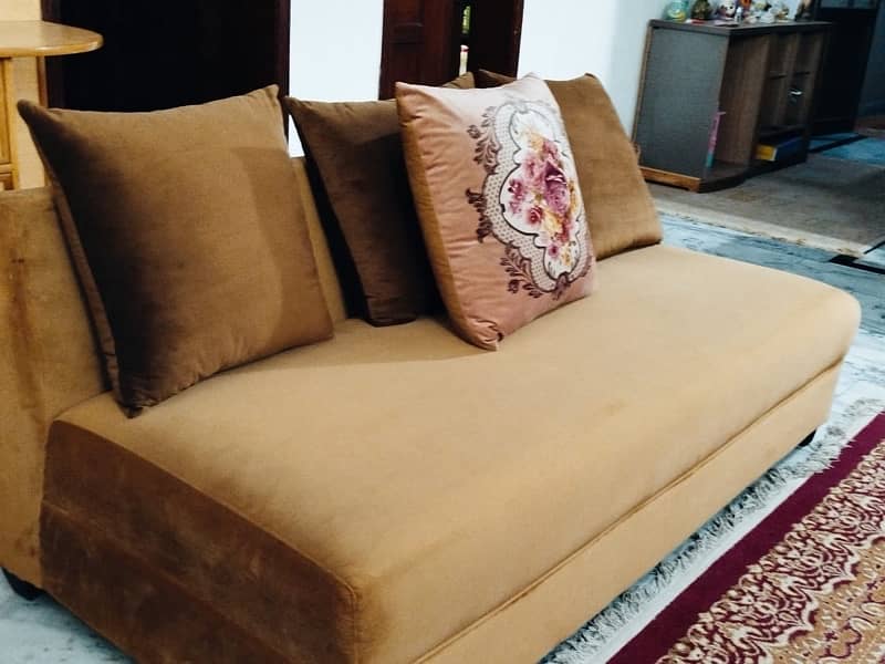 7 seater L shape sofa 1