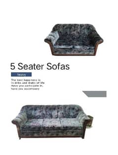 5 seater sofa set