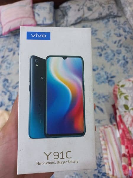 vivo y91c sel set with box 4