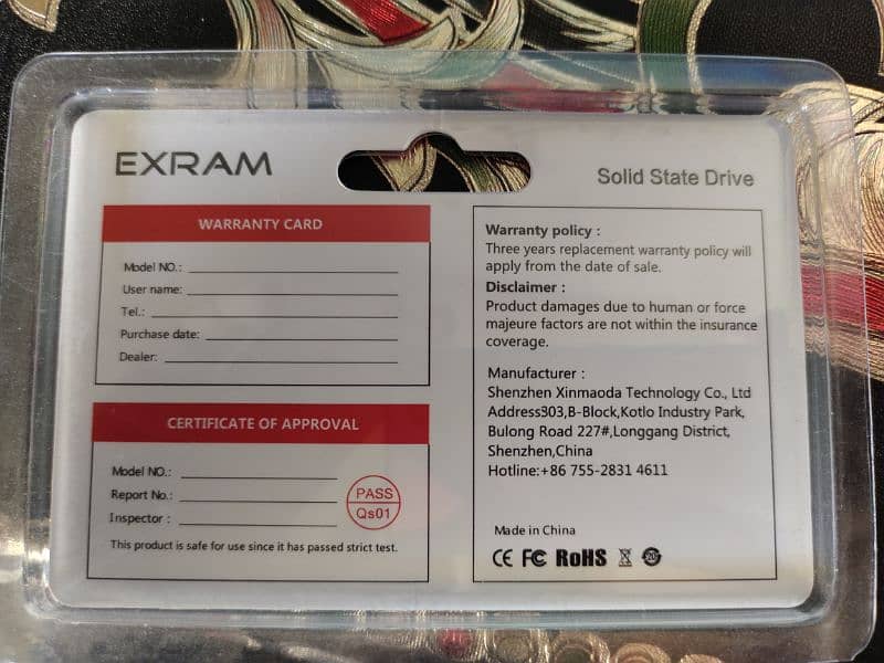 Exram SSD (URGENT SELL) 1