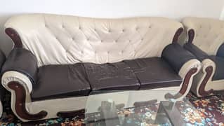 Seven seater Sofa set with center table